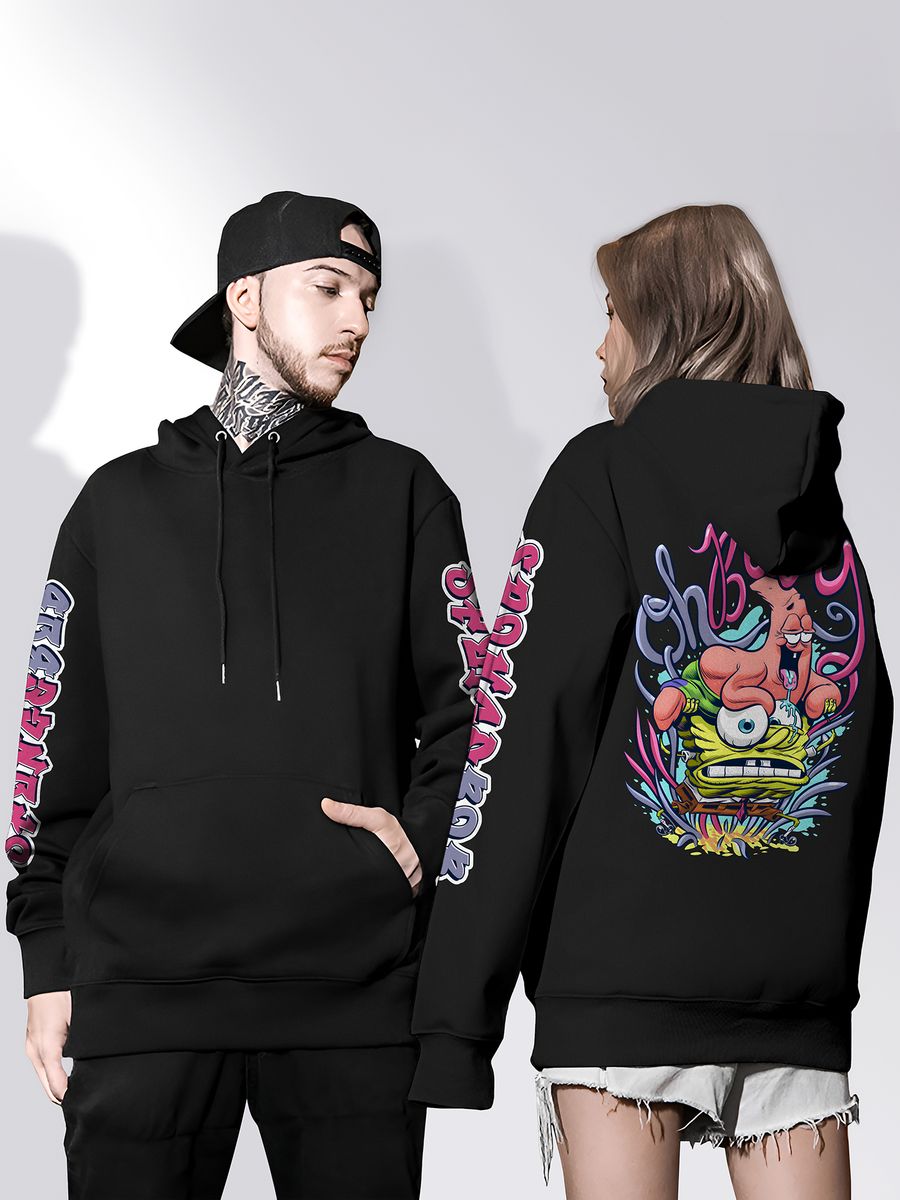 картинка Худи Sponge Bob Спанч Боб Квадратные Штаны Патрик Стар от магазина Каждому Своё