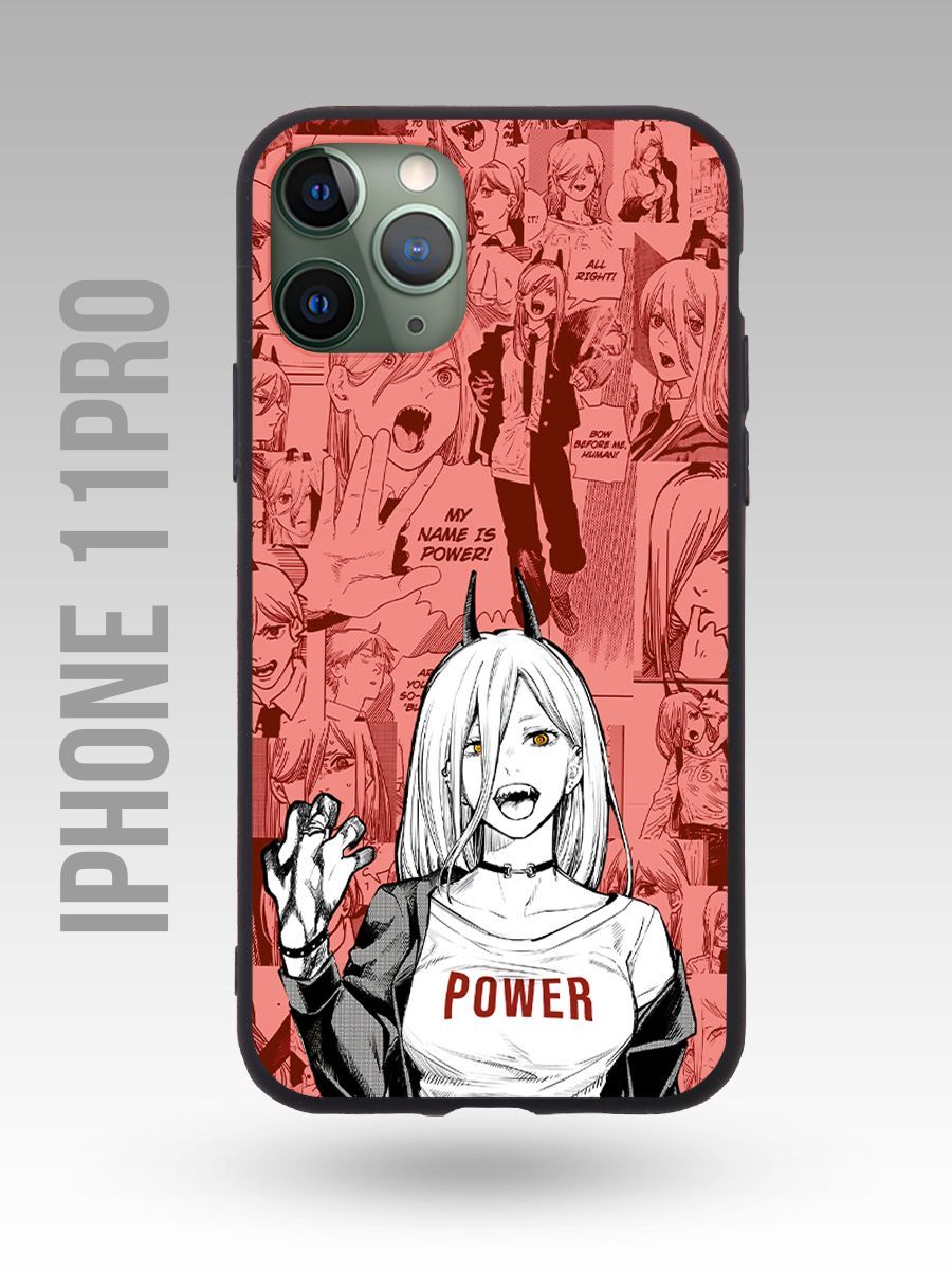 картинка Чехол на Iphone 11 Pro Anime|Аниме|Manga|Манга|Девушка|Рога от магазина Каждому Своё