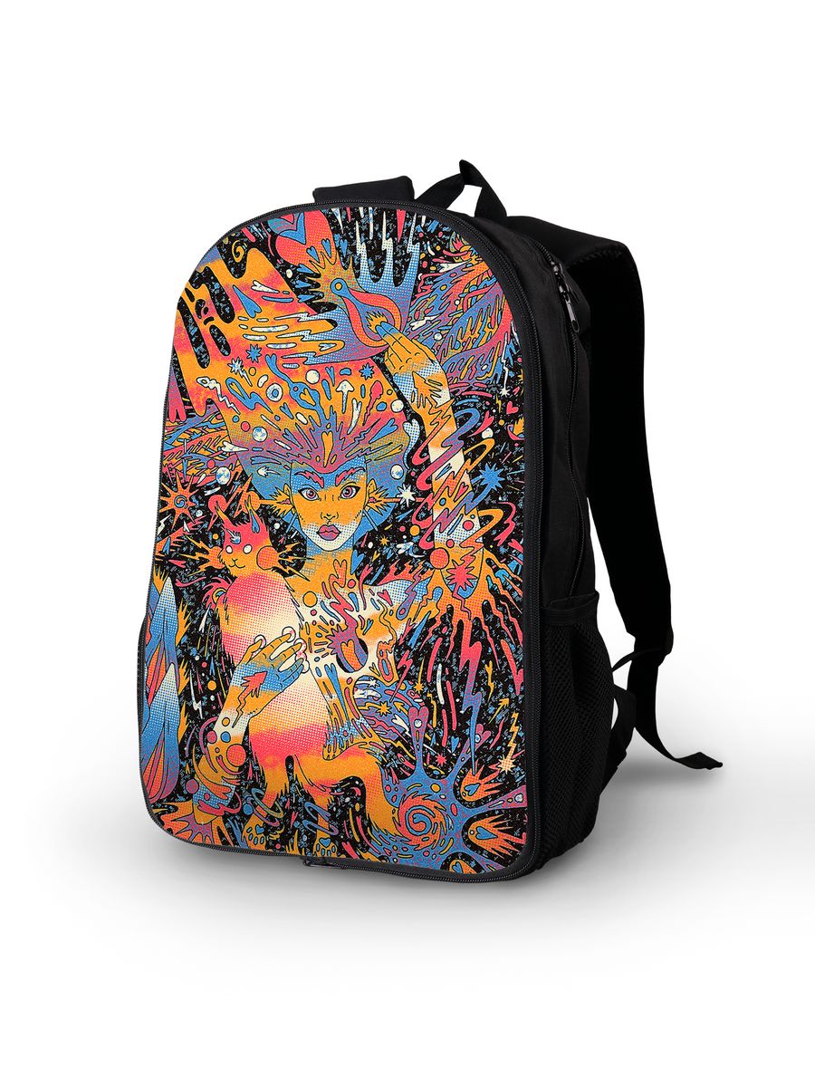 картинка Рюкзак|Красивый арт|Психоделическое искусство|Психоделика от магазина Каждому Своё