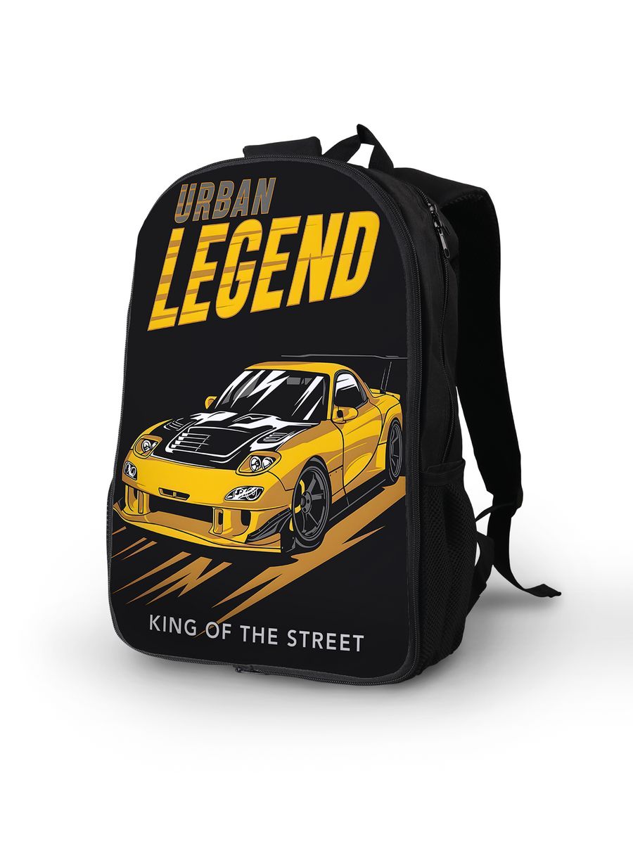 картинка Рюкзак Портфель Автомобили Ретро тачки Гонки от магазина Каждому Своё