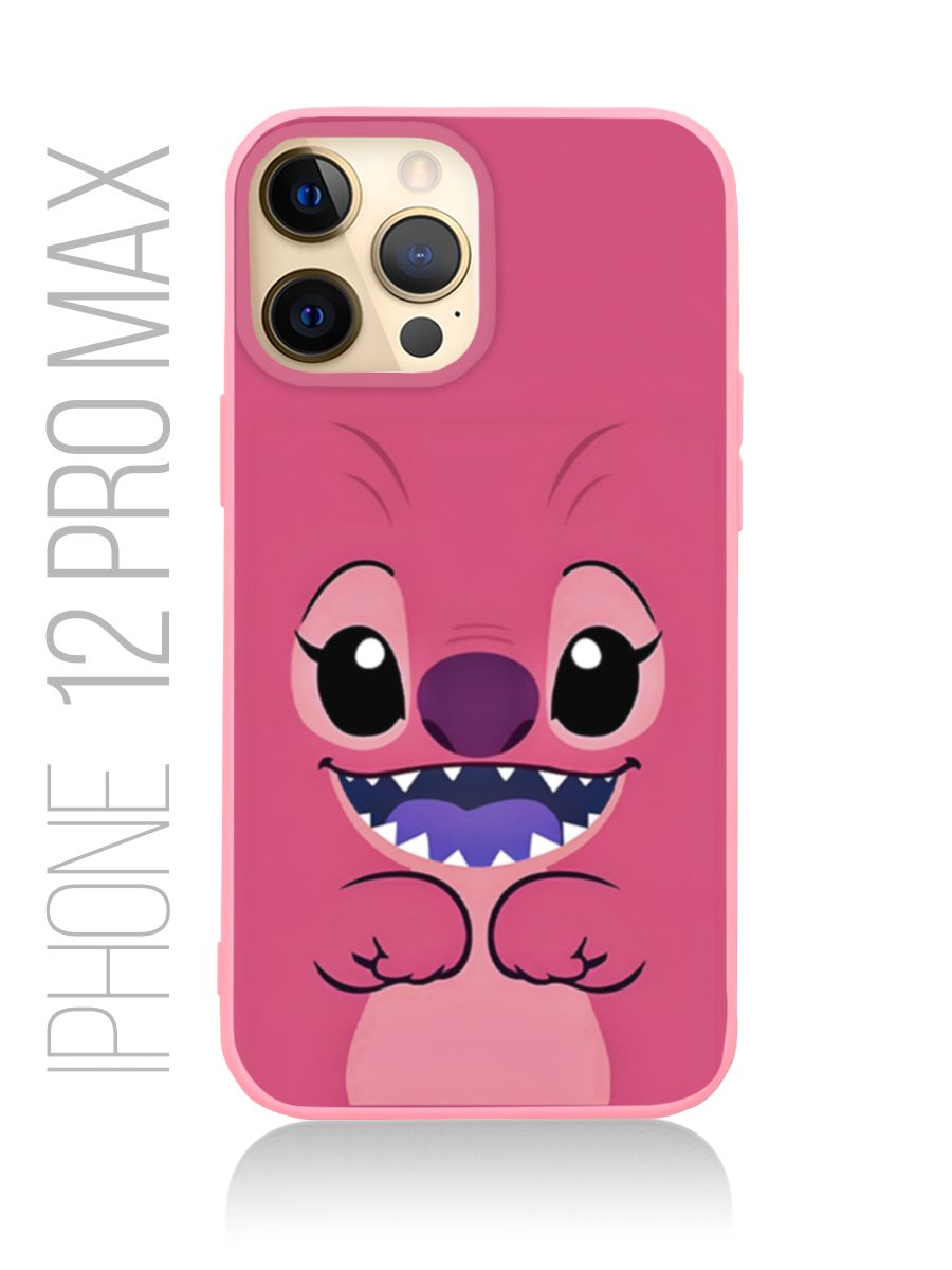 картинка Чехол на Iphone 12 Pro Max Мультфильм Лило и Стич|Ангел от магазина Каждому Своё