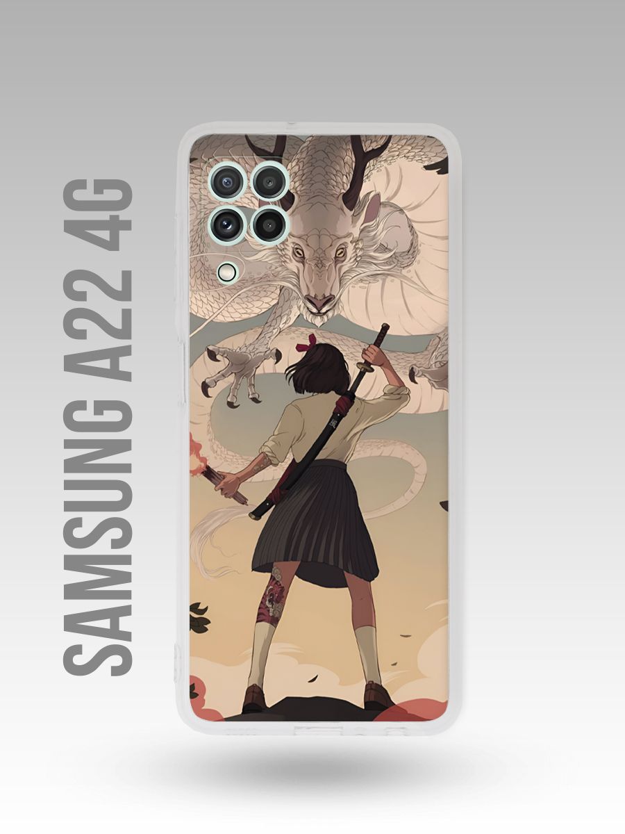 картинка Чехол на Samsung A22 Китайский Стиль|Девушка от магазина Каждому Своё