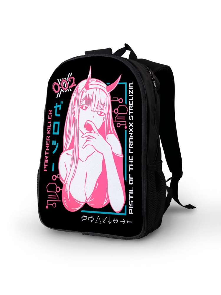 картинка Рюкзак Портфель Дед Инсайт Аниме Zero Two Зеро Ту Y2K от магазина Каждому Своё