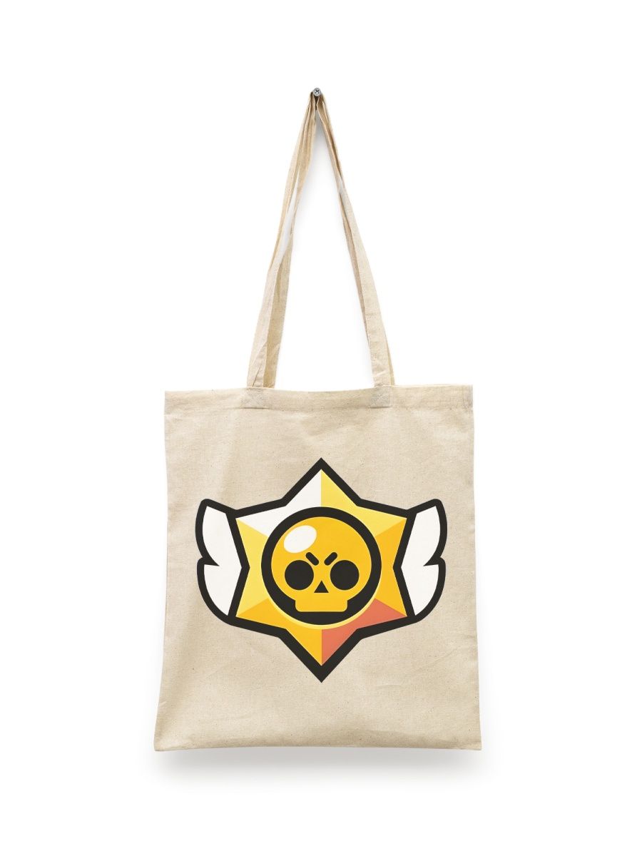 картинка Сумка-шоппер принт игра Бравл Старс Нита от магазина Каждому Своё