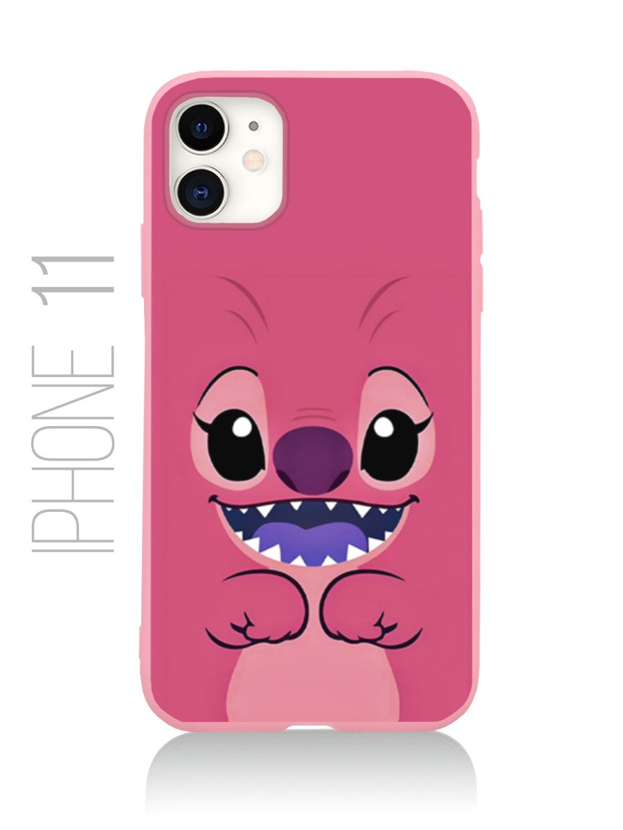 картинка Чехол на Iphone 11 Мультфильм Лило и Стич|Ангел от магазина Каждому Своё