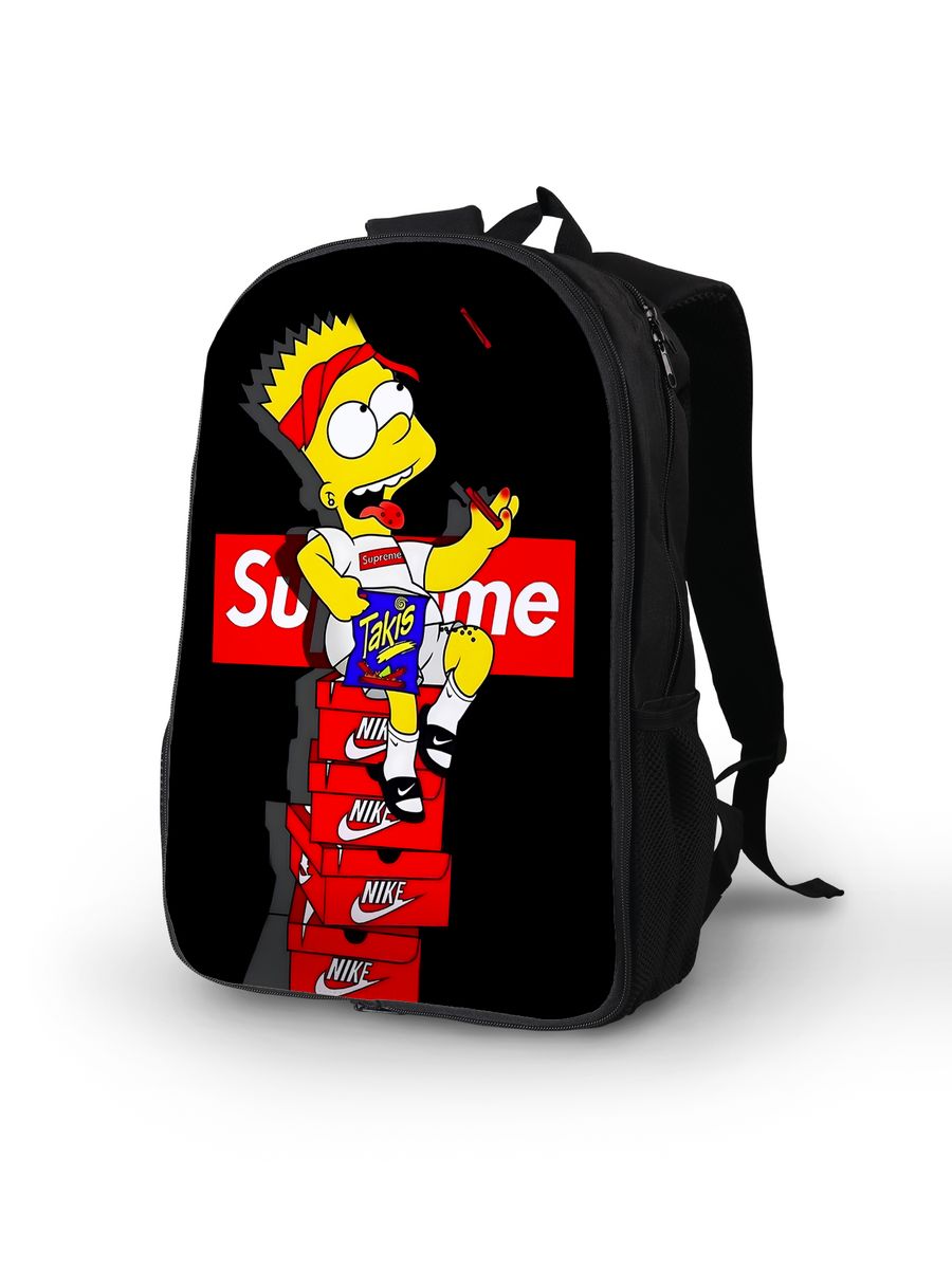 картинка Рюкзак Портфель The Simpsons Симпсоны Мардж Барт Гомер от магазина Каждому Своё