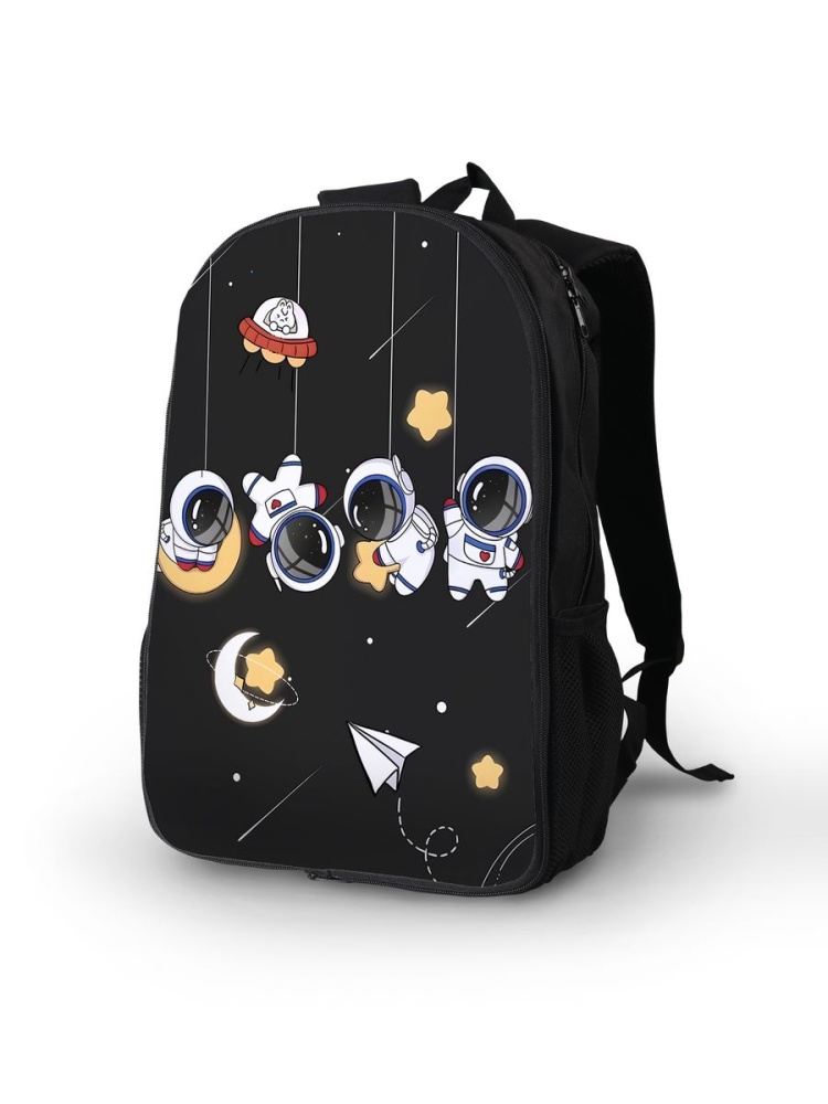 картинка Рюкзак Портфель Космос Звезды Луна Планеты Космонавт от магазина Каждому Своё