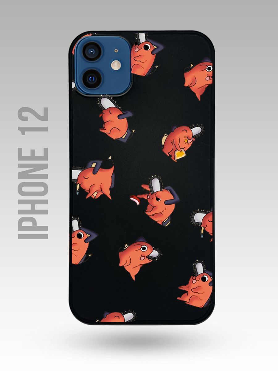картинка Чехол на Iphone 12 Аниме|Манга|Зверек|Бензопила от магазина Каждому Своё