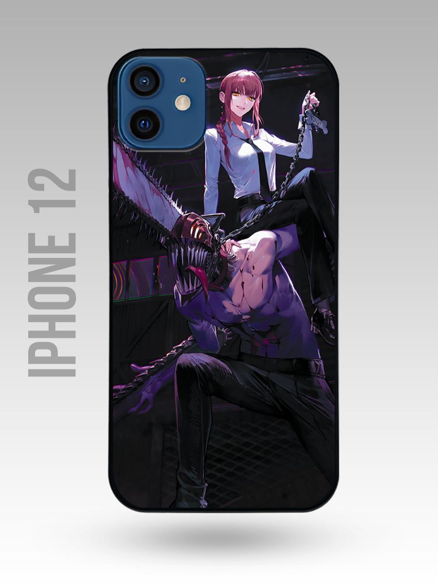 картинка Чехол на Iphone 12 Аниме|Манга|Девушка|Ножницы от магазина Каждому Своё