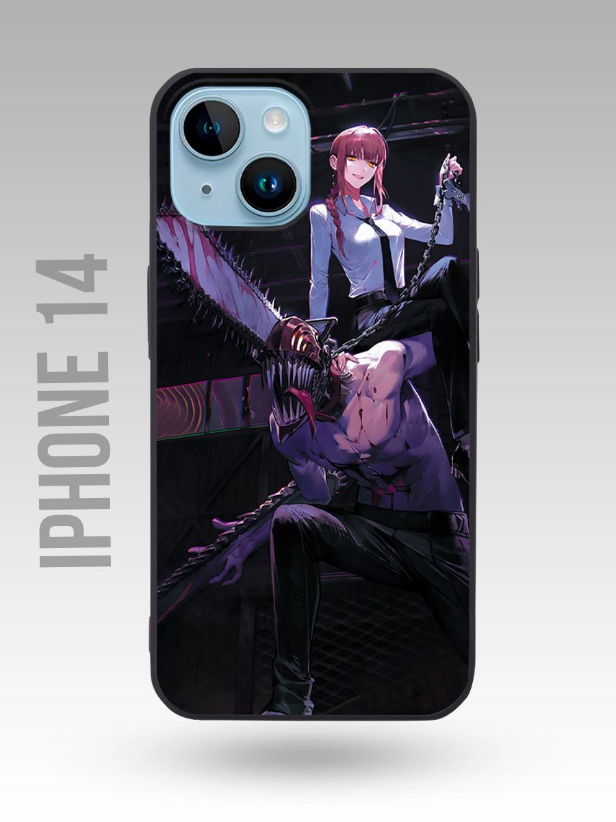 картинка Чехол на Iphone 14 Аниме|Манга|Девушка|Ножницы от магазина Каждому Своё