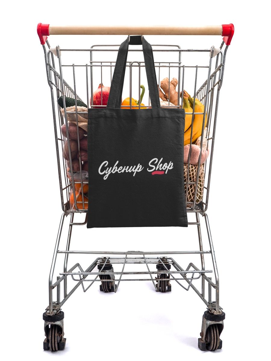 картинка Шоппер принт логотип Наса NASA от магазина Каждому Своё