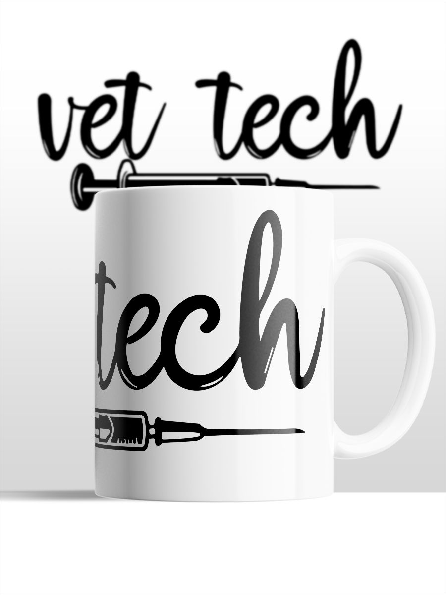 картинка Кружка|Профессия|Ветеринар|Врач для Животных|Vet Tech от магазина Каждому Своё