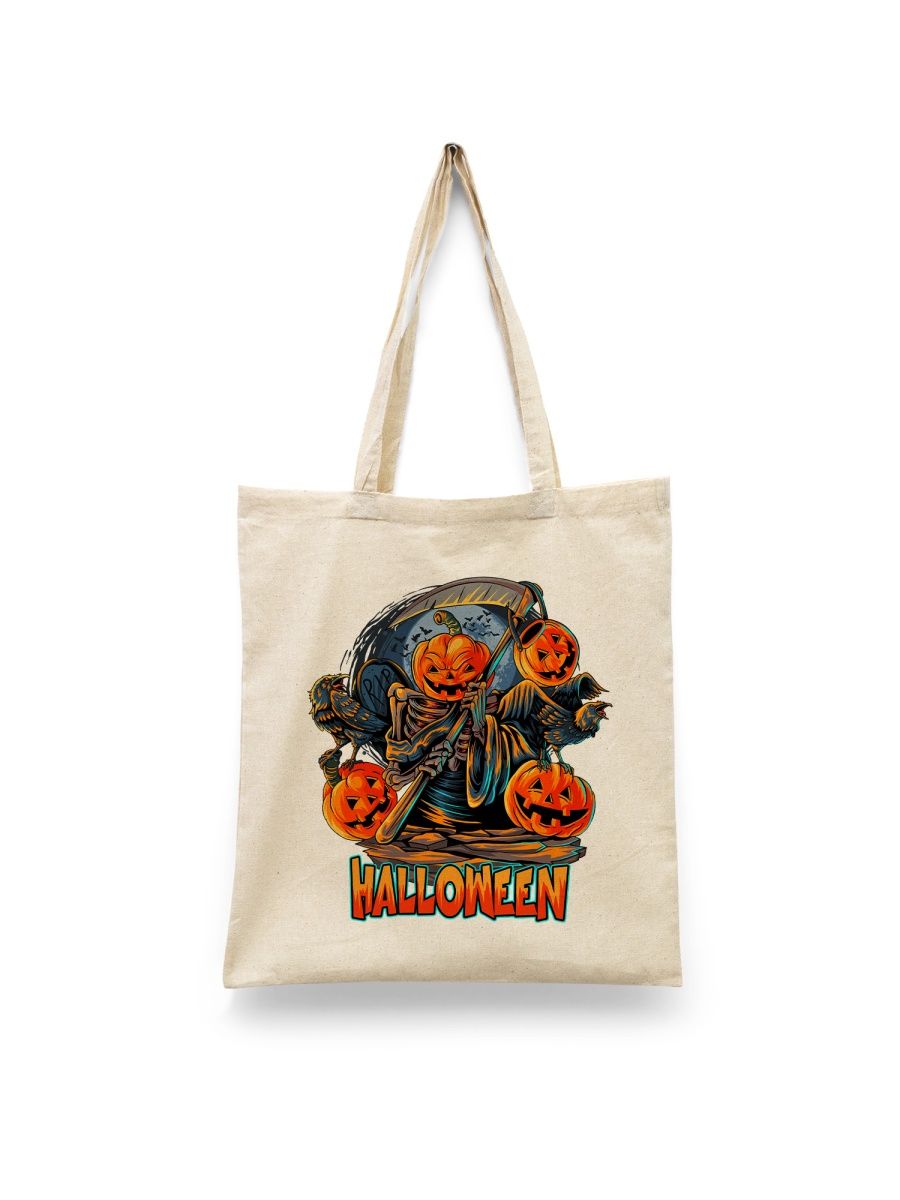 картинка Хеллоуин Helloween Тыква Зомби Скелеты от магазина Каждому Своё