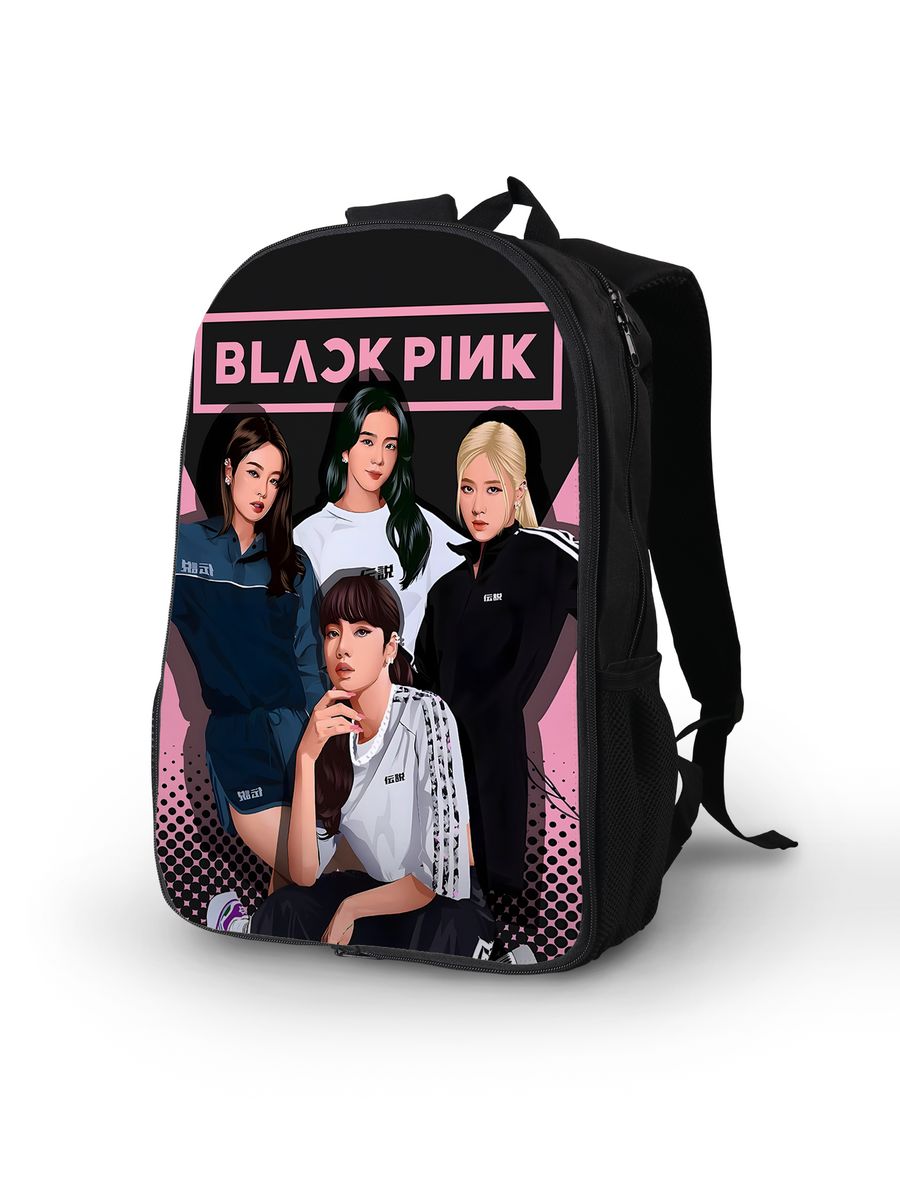 картинка Рюкзак Портфель Blackpink Блэк Пинк Джису Розэ К-поп Корея от магазина Каждому Своё