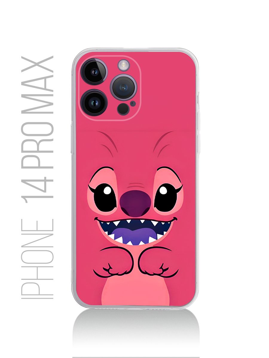 картинка Чехол на Iphone 14 Pro Max Мультфильм Лило и Стич|Ангел от магазина Каждому Своё