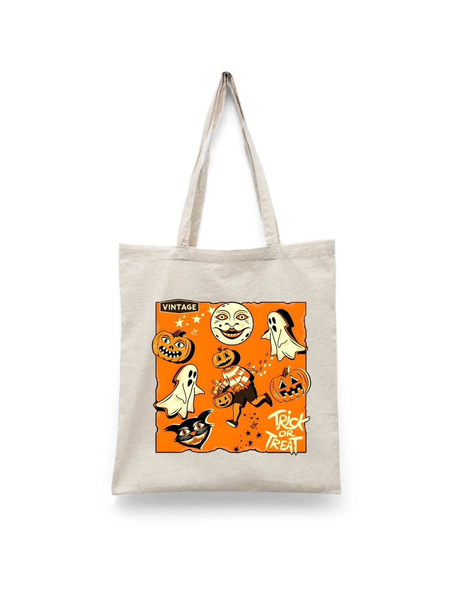 картинка Хеллоуин Halloween Тыква Зомби Скелеты от магазина Каждому Своё