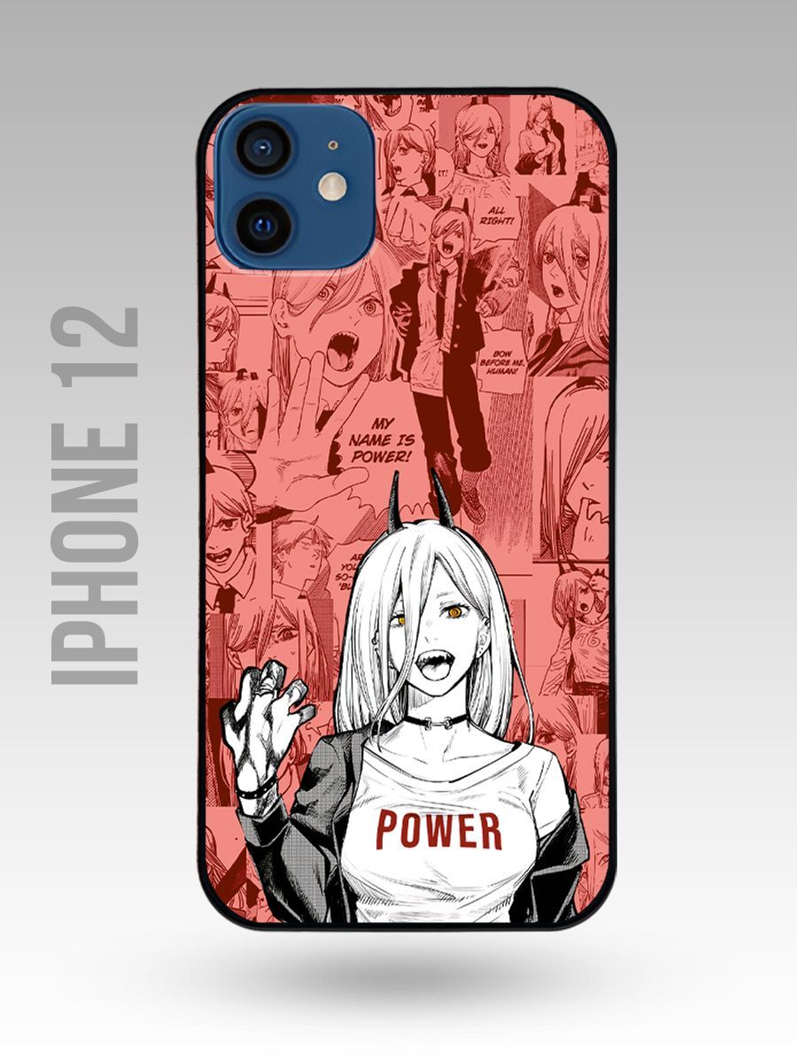 картинка Чехол на Iphone 12 Anime|Аниме|Manga|Манга|Девушка|Рога от магазина Каждому Своё