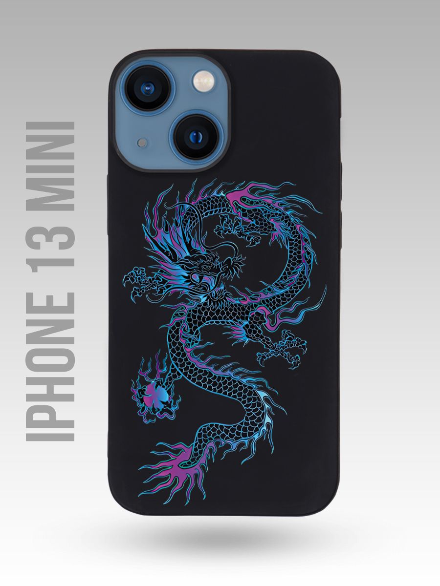 картинка Чехол на Iphone 13 Mini Китайский Стиль|Китайский Дракон от магазина Каждому Своё