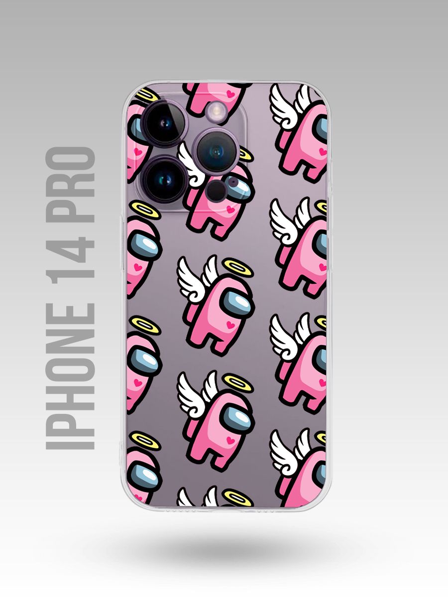 картинка Чехол на Iphone 14 Pro Among Us|Амонг Ас|Imposter|Предатель от магазина Каждому Своё