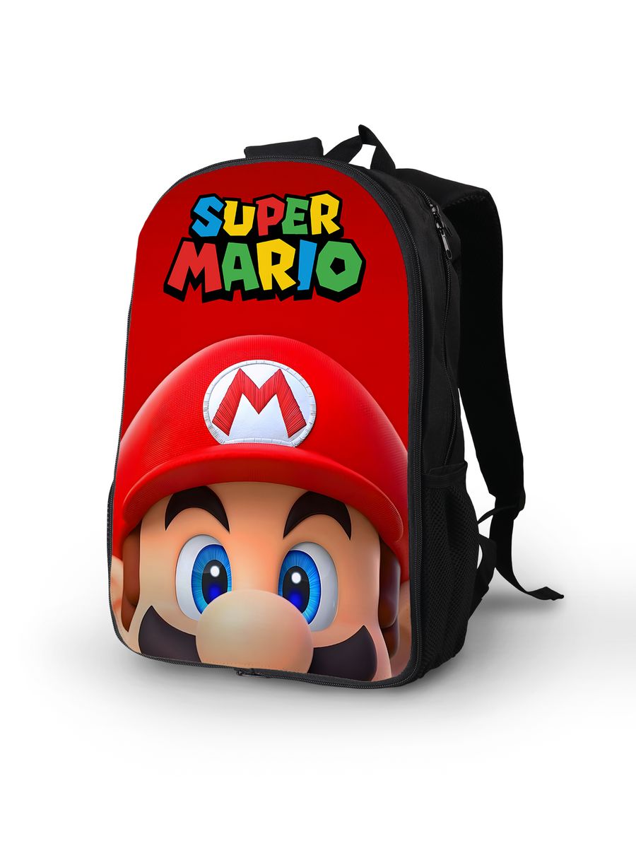 картинка Рюкзак Портфель Super Mario Супер Марио Игра Game Evolution от магазина Каждому Своё