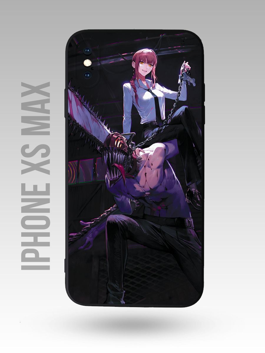 картинка Чехол на Iphone XS MAX Аниме|Манга|Девушка|Ножницы от магазина Каждому Своё