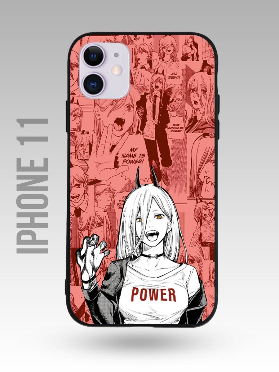 картинка Чехол на Iphone 11 Anime|Аниме|Manga|Манга|Девушка|Рога от магазина Каждому Своё