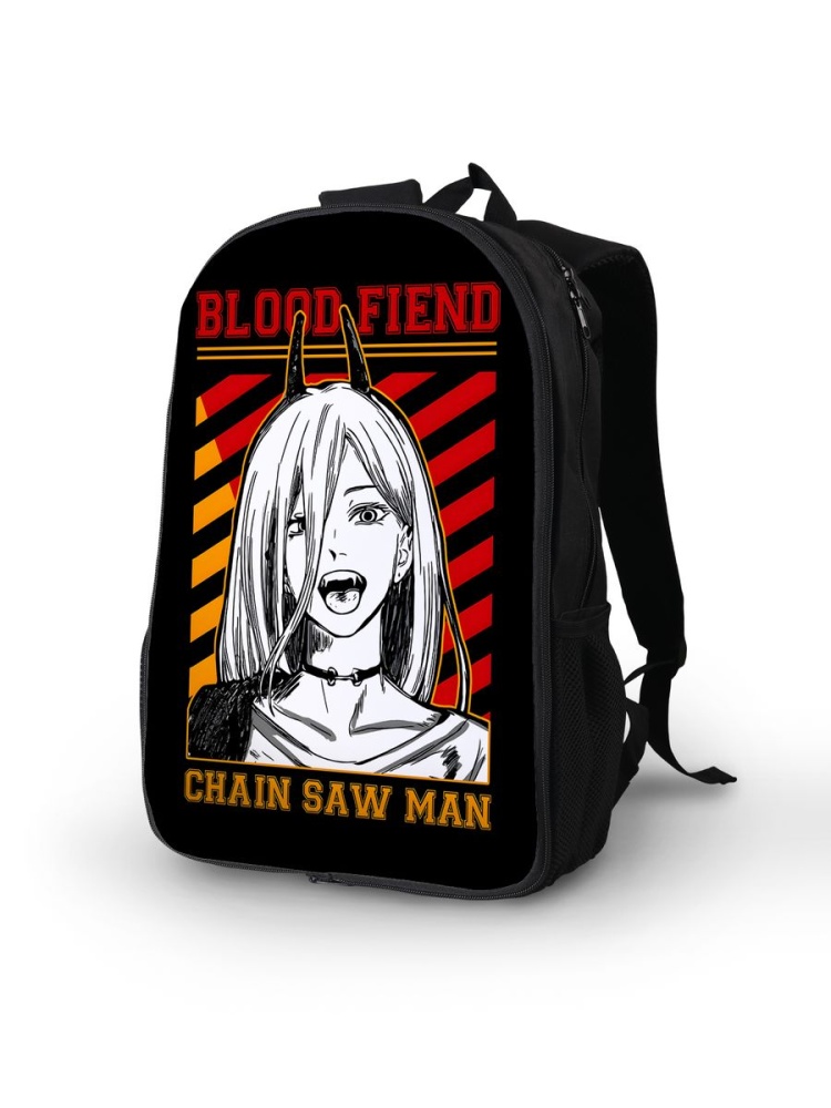 картинка Рюкзак Портфель Человек бензопила Мультсериал Дэндзи Потита от магазина Каждому Своё