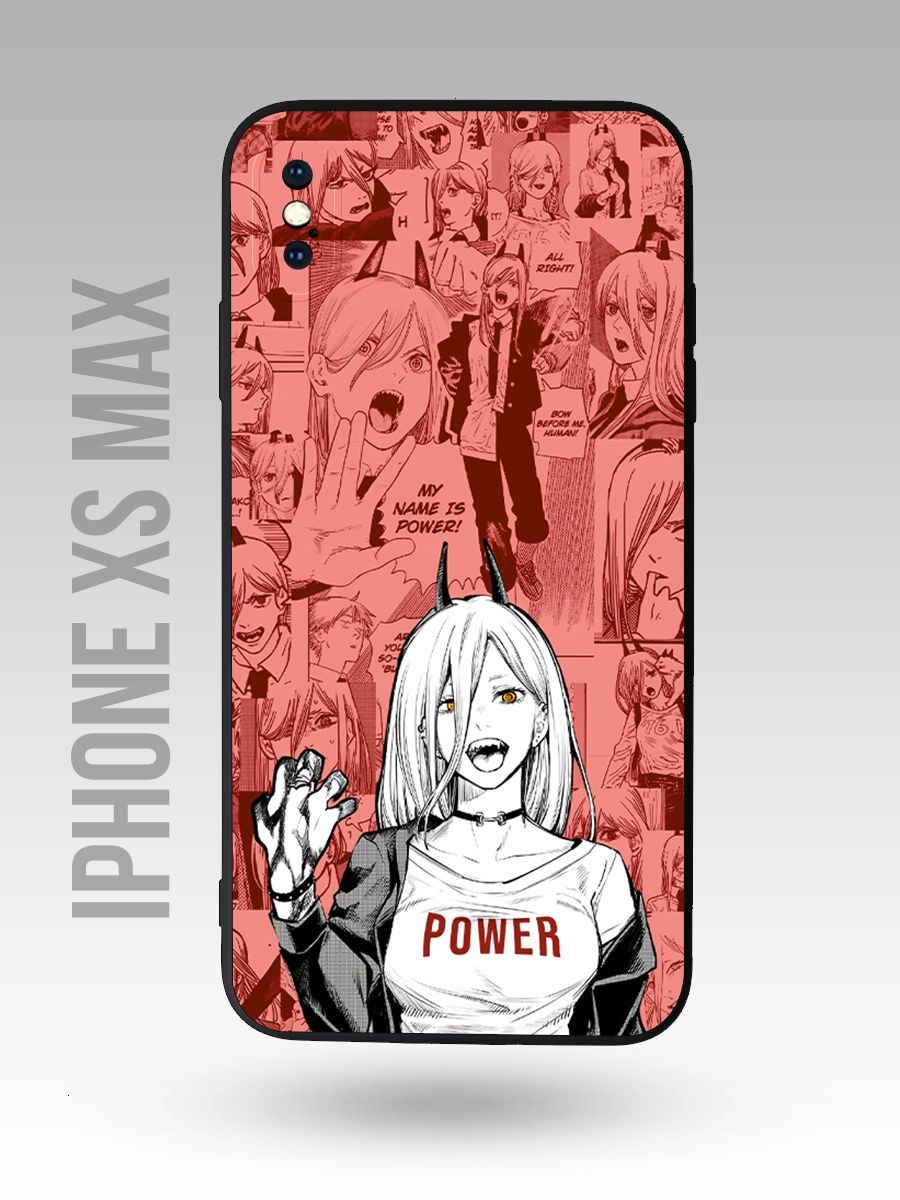 картинка Чехол на Iphone XS MAX Anime|Аниме|Manga|Манга|Девушка|Рога от магазина Каждому Своё