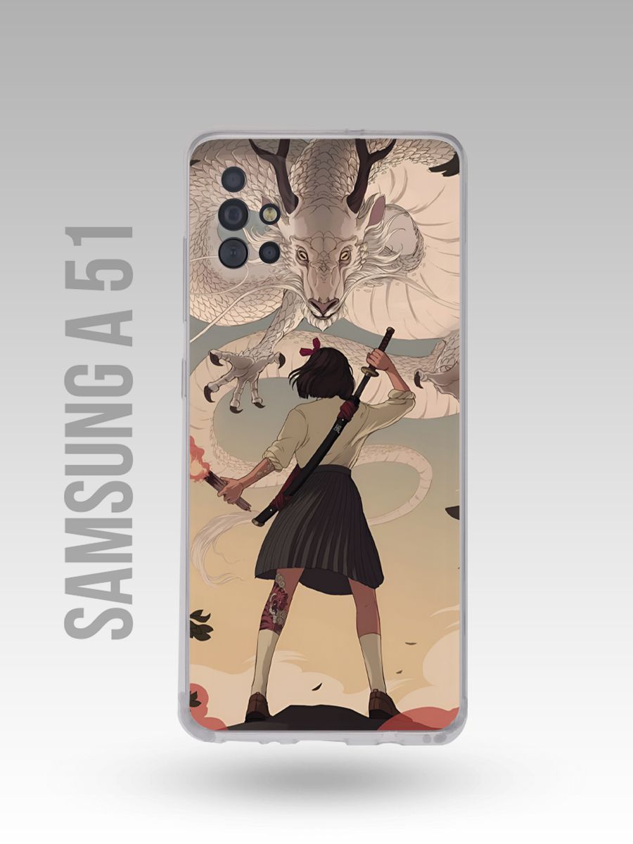 картинка Чехол на Samsung A51 Китайский Стиль|Девушка от магазина Каждому Своё