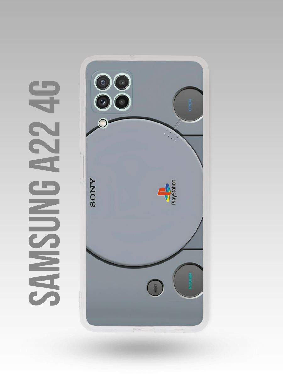 картинка Чехол на Samsung A22 PlayStation|Плэйстейшн|СССР|Винтаж от магазина Каждому Своё