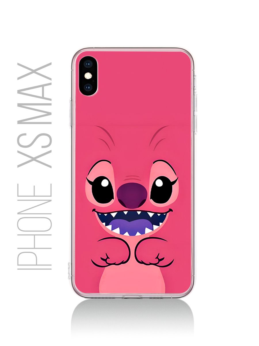 картинка Чехол на Iphone XS MAX Мультфильм Лило и Стич|Ангел от магазина Каждому Своё