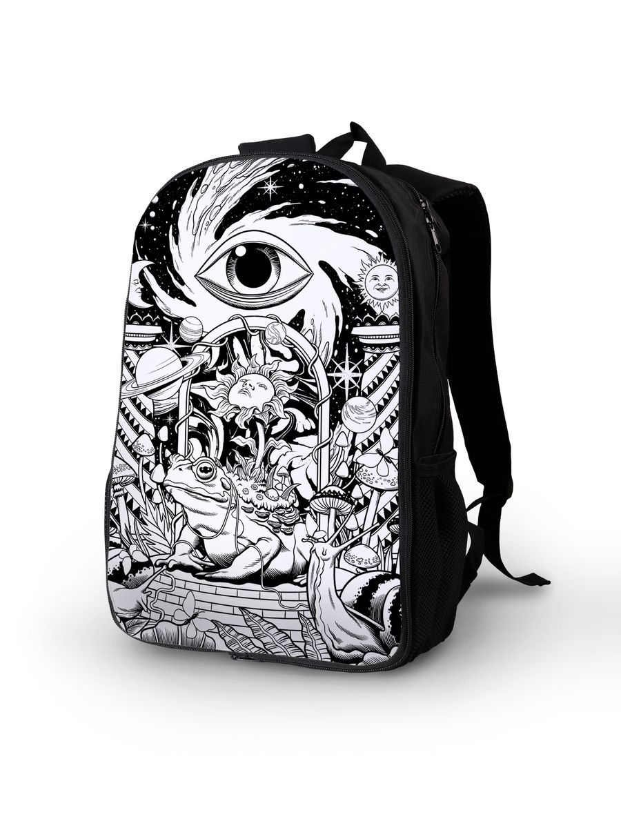 картинка Рюкзак|Красивый арт|Психоделическое искусство|Психоделика от магазина Каждому Своё
