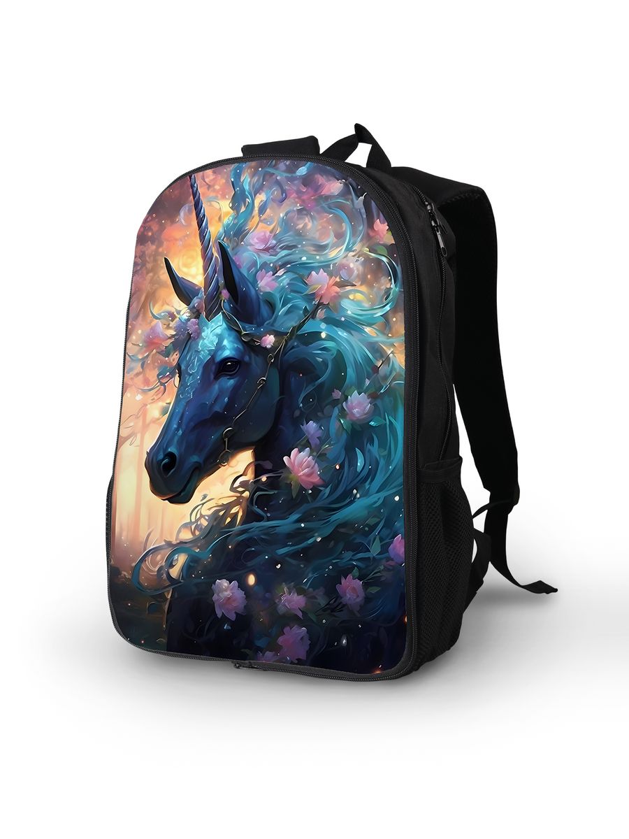 картинка Рюкзак Портфель Милые животные Unicorn Единорог от магазина Каждому Своё