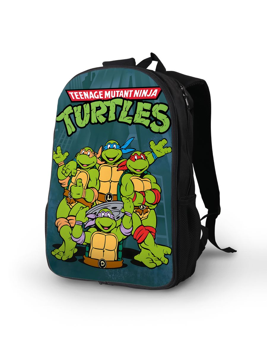картинка Рюкзак Портфель Черепашки-ниндзя Мультсериал от магазина Каждому Своё