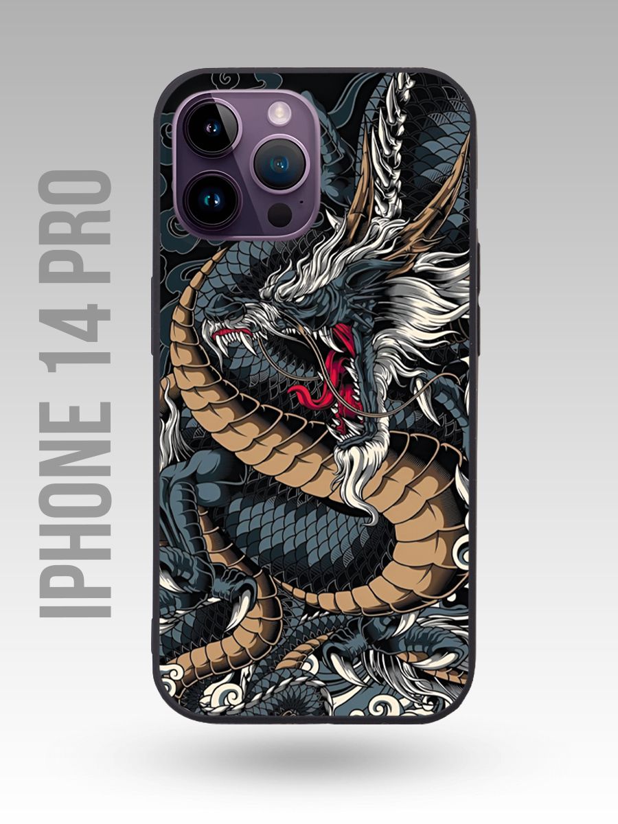 картинка Чехол на Iphone 14 Pro Китайский Стиль|Китайский Дракон от магазина Каждому Своё