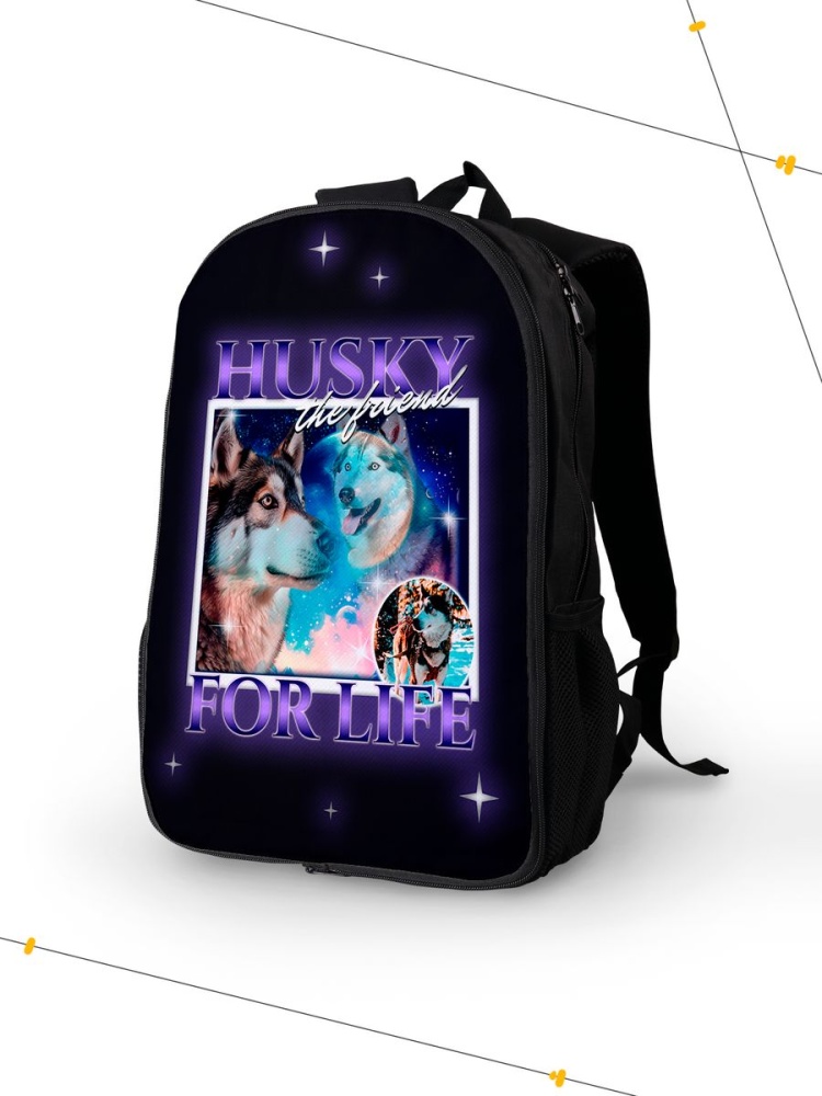 картинка Рюкзак|For Life|Хаски для Жизни|Хаски от магазина Каждому Своё