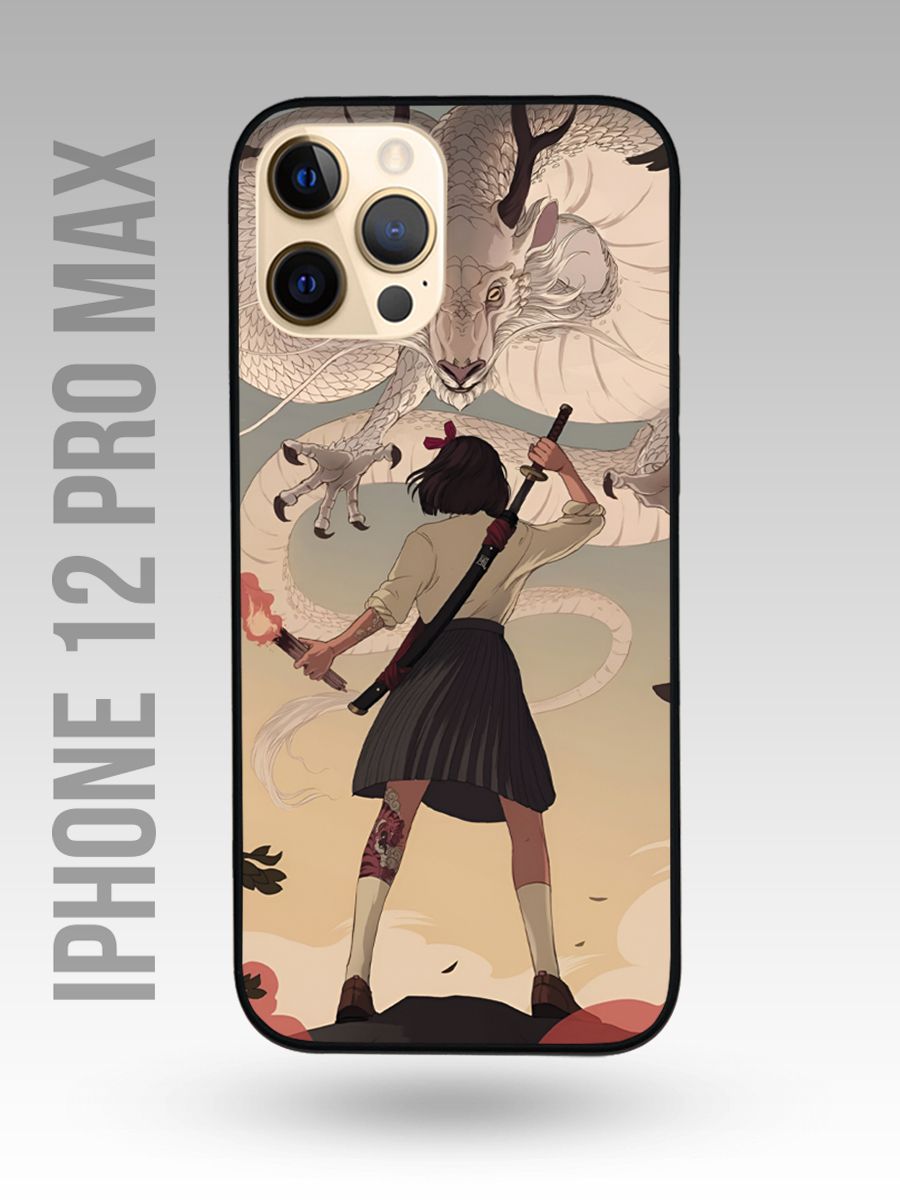 картинка Чехол на Iphone 12 Pro Max Китайский Стиль|Девушка от магазина Каждому Своё