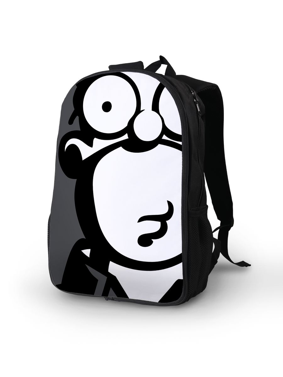 картинка Рюкзак Портфель The Simpsons Симпсоны Мардж Барт Гомер от магазина Каждому Своё