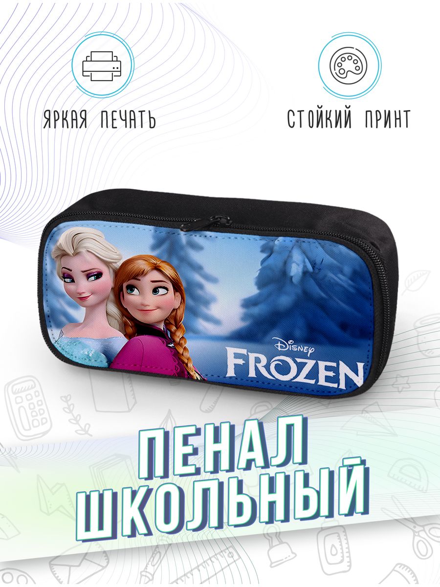 картинка Пенал школьный мультфильм Холодное сердце Disney Дисней от магазина Каждому Своё