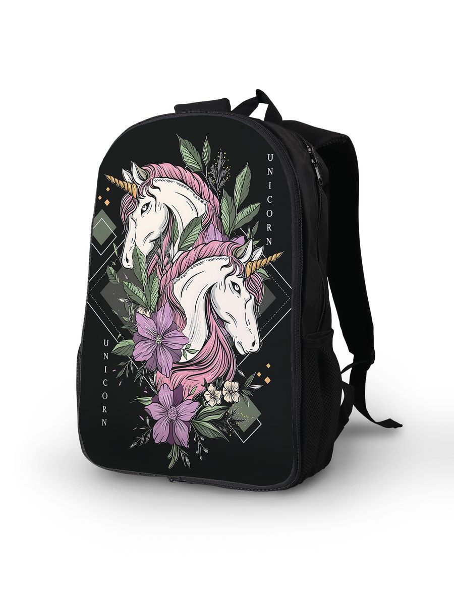 картинка Рюкзак Портфель Милые животные Unicorn Единорог от магазина Каждому Своё