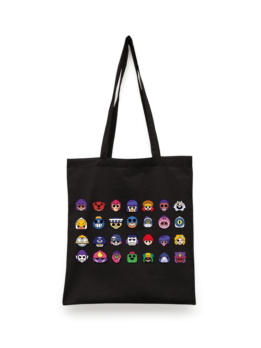 картинка Сумка-шоппер принт игра Бравл Старс Нита от магазина Каждому Своё