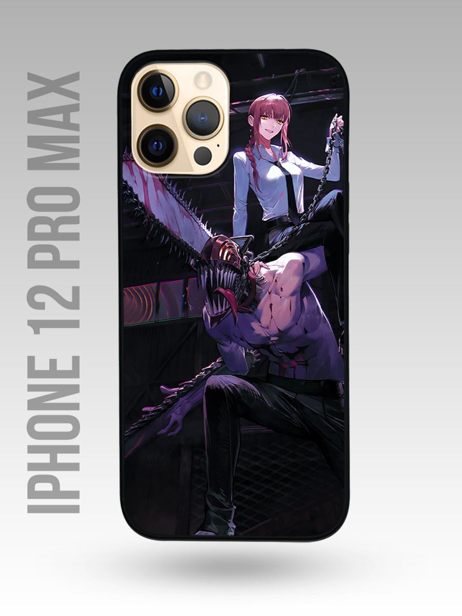 картинка Чехол на Iphone 12 pro max Аниме|Манга|Девушка|Ножницы от магазина Каждому Своё