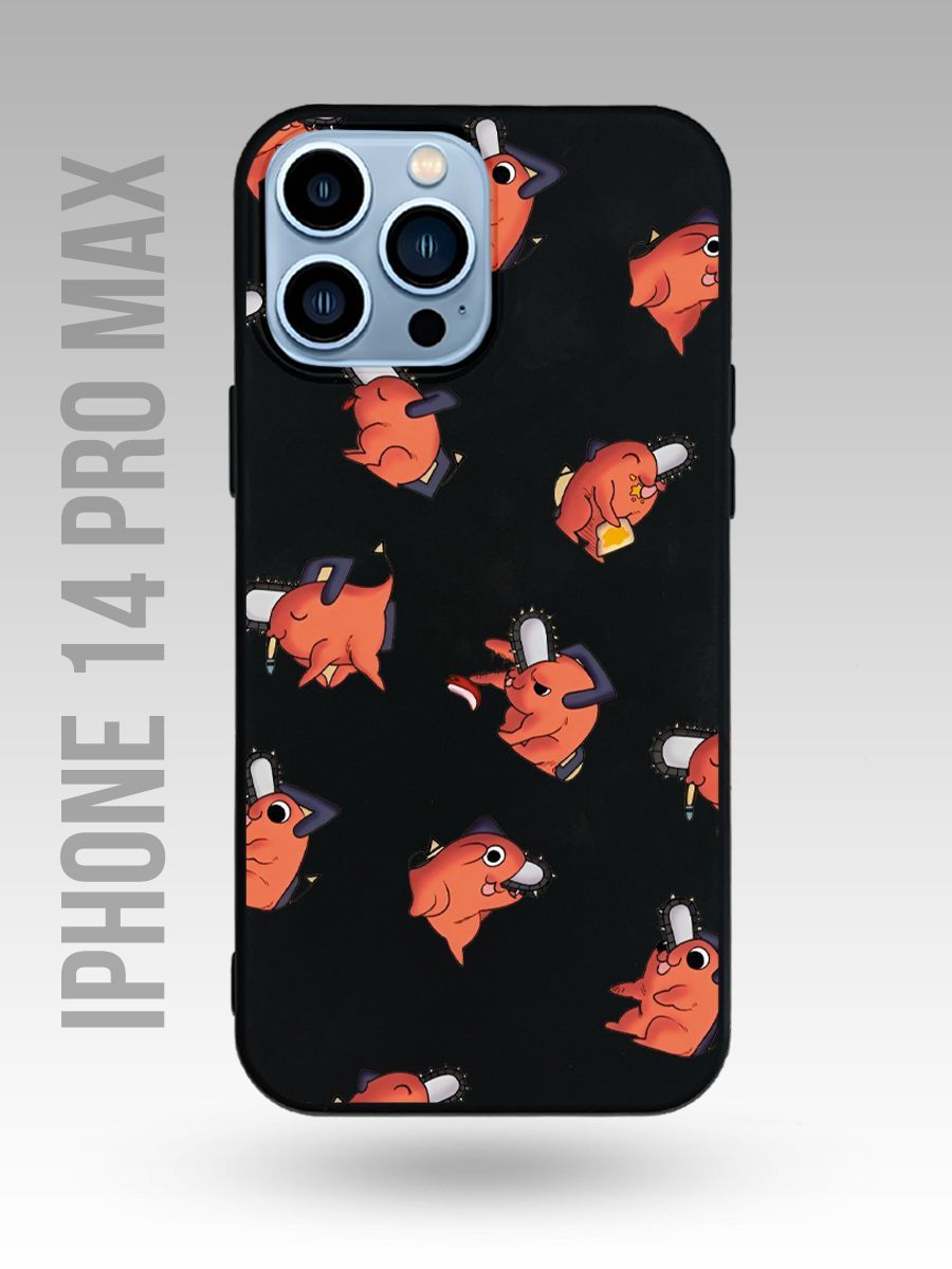 картинка Чехол на Iphone 14 pro max Аниме|Манга|Зверек|Бензопила от магазина Каждому Своё